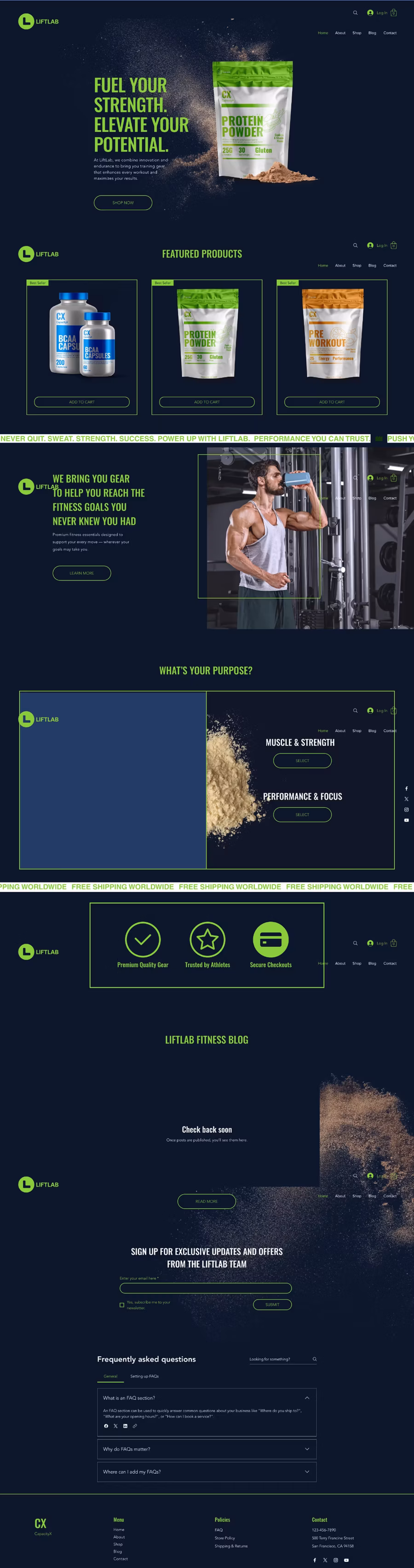 AI-built e-commerce store
