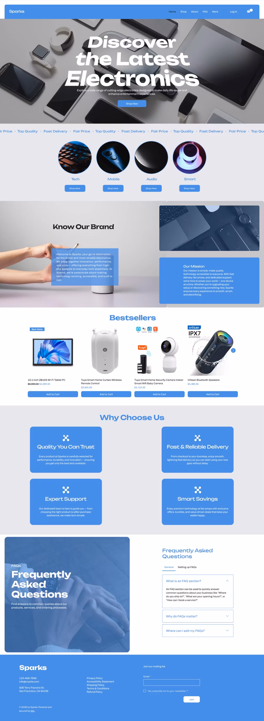 AI-built e-commerce store
