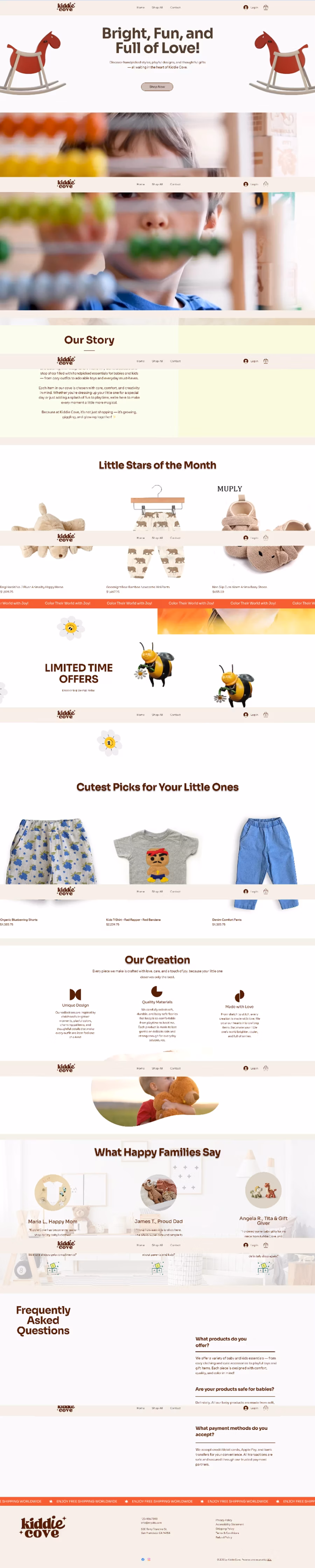 AI-built e-commerce store